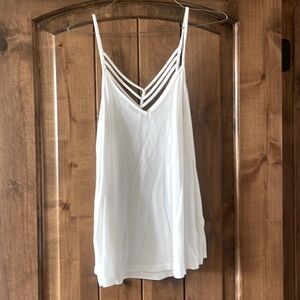 Express loose fitting tank top